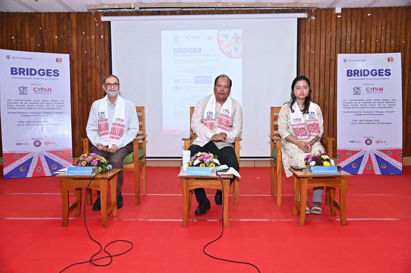 IIT Guwahati Hosts Delegates from 56 Commonwealth Nations at BRIDGES: The Commonwealth Youth Peace Summit 2025